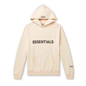 Fear Of God Essentials Hoodie Cream